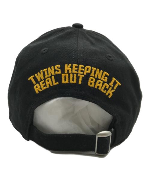 DSQUARED2（ディースクエアード）DSQUARED2 (ディースクエアード) カナディアンロゴキャップ/ベースボールキャップ ブラックの古着・服飾アイテム