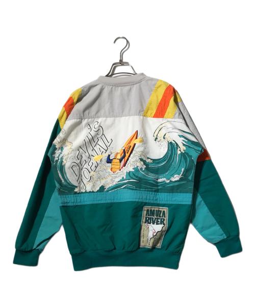 adidas（アディダス）adidas (アディダス) Devil's Toenail POカットソー グリーン サイズ:不明の古着・服飾アイテム