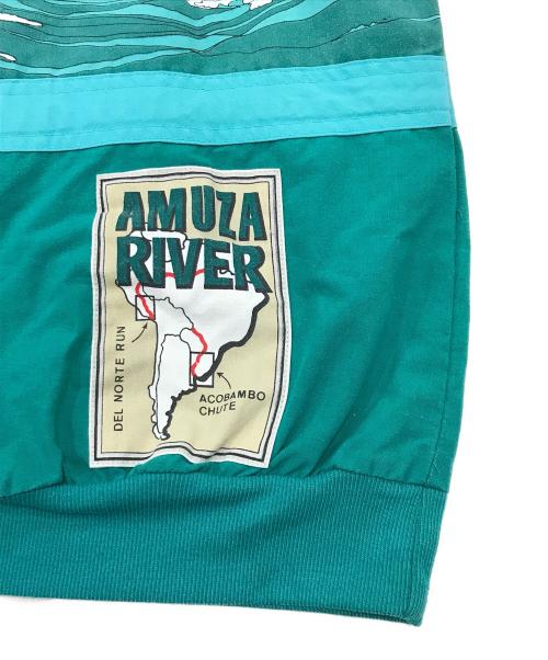 adidas（アディダス）adidas (アディダス) Devil's Toenail POカットソー グリーン サイズ:不明の古着・服飾アイテム