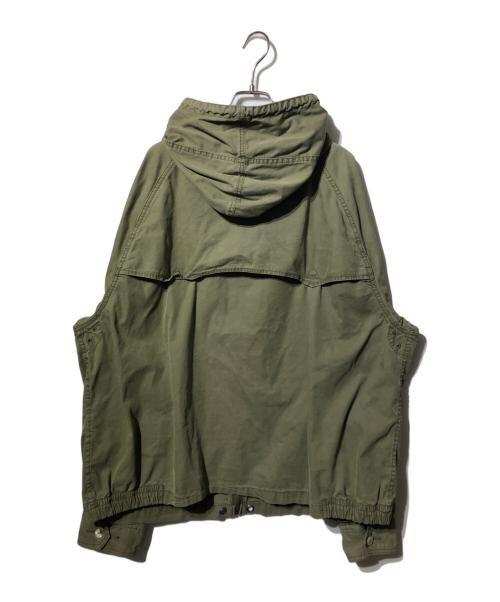 POLO RALPH LAUREN（ポロ・ラルフローレン）POLO RALPH LAUREN (ポロ・ラルフローレン) フーディージャケット カーキ サイズ:XXLの古着・服飾アイテム