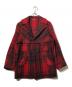 soo woolen mills（-）の古着「ウールハンティングジャケット」｜ブラック×レッド
