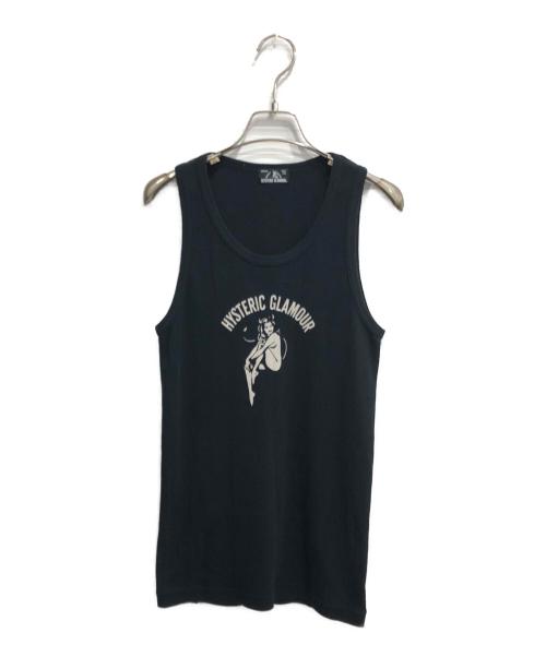 Hysteric Glamour（ヒステリックグラマー）Hysteric Glamour (ヒステリックグラマー) デビルヒスガールタンクカットソー ブラック サイズ:Fの古着・服飾アイテム
