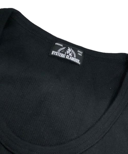 Hysteric Glamour（ヒステリックグラマー）Hysteric Glamour (ヒステリックグラマー) デビルヒスガールタンクカットソー ブラック サイズ:Fの古着・服飾アイテム