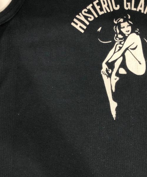 Hysteric Glamour（ヒステリックグラマー）Hysteric Glamour (ヒステリックグラマー) デビルヒスガールタンクカットソー ブラック サイズ:Fの古着・服飾アイテム