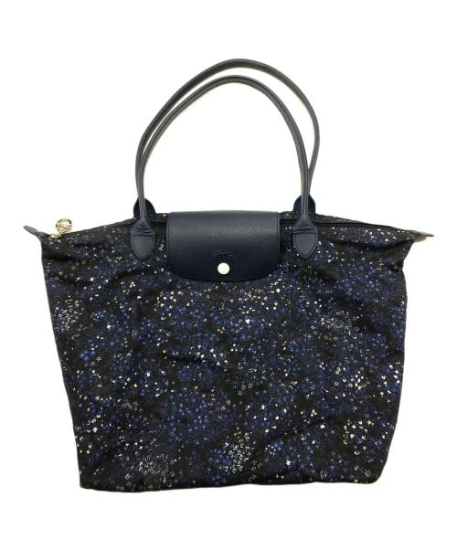 LONGCHAMP（ロンシャン）LONGCHAMP (ロンシャン) トートバッグ/ルプリアージュ ネイビーの古着・服飾アイテム