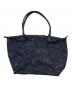 LONGCHAMP (ロンシャン) トートバッグ/ルプリアージュ ネイビー：7000円