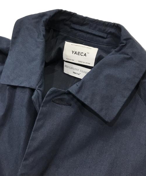 YAECA（ヤエカ）YAECA (ヤエカ) ステンカラーコート ネイビー サイズ:Mの古着・服飾アイテム