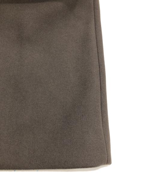 nano・universe（ナノ・ユニバース）nano・universe (ナノ・ユニバース) SUPER140'S メルトンシングルラグランコート ブラウン サイズ:Mの古着・服飾アイテム