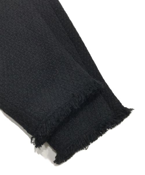 journal standard L'essage（ジャーナルスタンダード レサージュ）journal standard L'essage (ジャーナルスタンダード レサージュ) GIOLICATWEEDドルマンジャケット ブラック サイズ:Ｆの古着・服飾アイテム