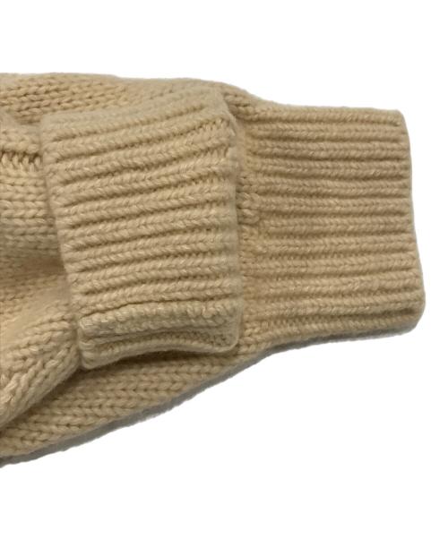 CELINE（セリーヌ）CELINE (セリーヌ) カシミヤミックスロングカーディガン ベージュ サイズ:Mの古着・服飾アイテム