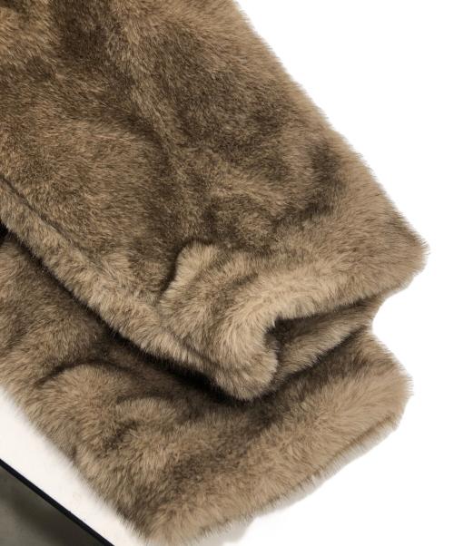 ACESTUDIOS（エーススタジオ）ACESTUDIOS (エーススタジオ) ファージャケット ブラウン サイズ:Sの古着・服飾アイテム