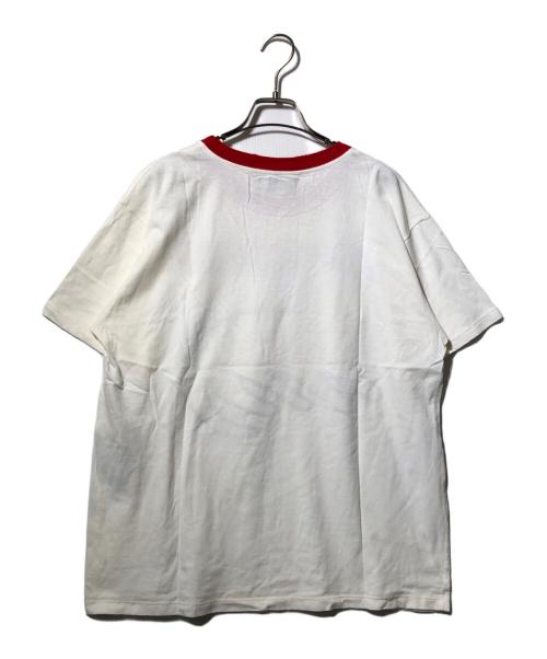 GUCCI（グッチ）GUCCI (グッチ) キャットプリントTシャツ ベージュ サイズ:XSの古着・服飾アイテム