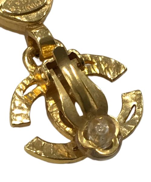 CHANEL（シャネル）CHANEL (シャネル) ティアドロップイヤリング ゴールド×シルバーの古着・服飾アイテム