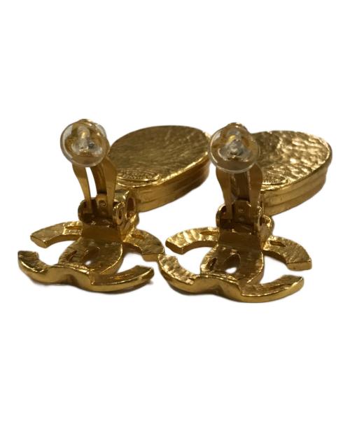 CHANEL（シャネル）CHANEL (シャネル) ティアドロップイヤリング ゴールド×シルバーの古着・服飾アイテム