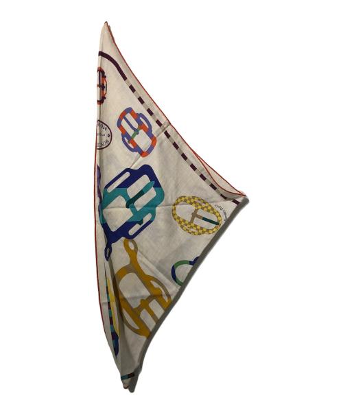 HERMES（エルメス）HERMES (エルメス) トライアングルジェアン スカーフの古着・服飾アイテム
