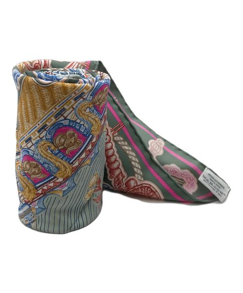 HERMES（エルメス）HERMES (エルメス) スーパーシルク クエスト マルチカラーの古着・服飾アイテム