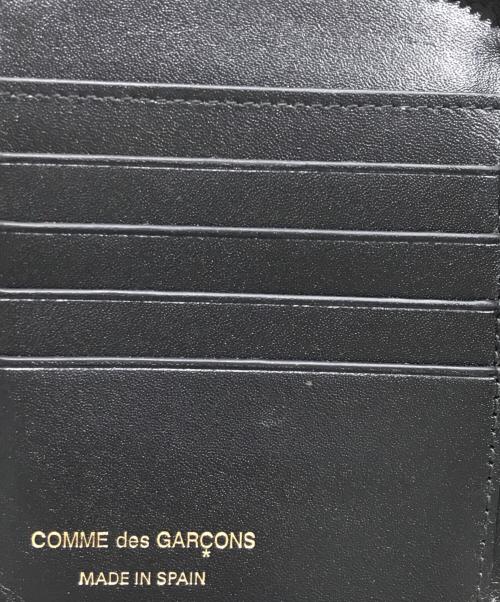 COMME des GARCONS（コムデギャルソン）COMME des GARCONS (コムデギャルソン) OUT SIDE POCKET WALLET ブラックの古着・服飾アイテム