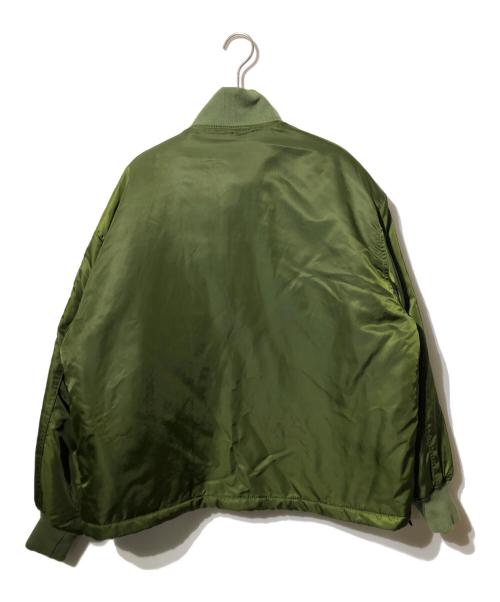 CALIFORNIA SPORTSWEAR（カリフォルニア スポーツウェア）california sportswear (カリフォルニア スポーツウェア) ミリタリーブルゾン カーキ サイズ:Lの古着・服飾アイテム