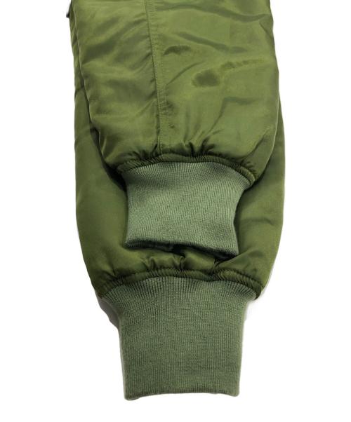 CALIFORNIA SPORTSWEAR（カリフォルニア スポーツウェア）california sportswear (カリフォルニア スポーツウェア) ミリタリーブルゾン カーキ サイズ:Lの古着・服飾アイテム