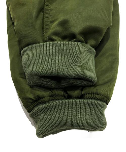 CALIFORNIA SPORTSWEAR（カリフォルニア スポーツウェア）california sportswear (カリフォルニア スポーツウェア) ミリタリーブルゾン カーキ サイズ:Lの古着・服飾アイテム