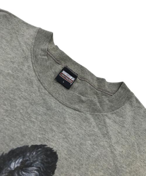 HARLEY-DAVIDSON（ハーレーダビッドソン）HARLEY-DAVIDSON (ハーレーダビッドソン) ウルフオートバイプリントTシャツ/半袖カットソー グリーン サイズ:Lの古着・服飾アイテム