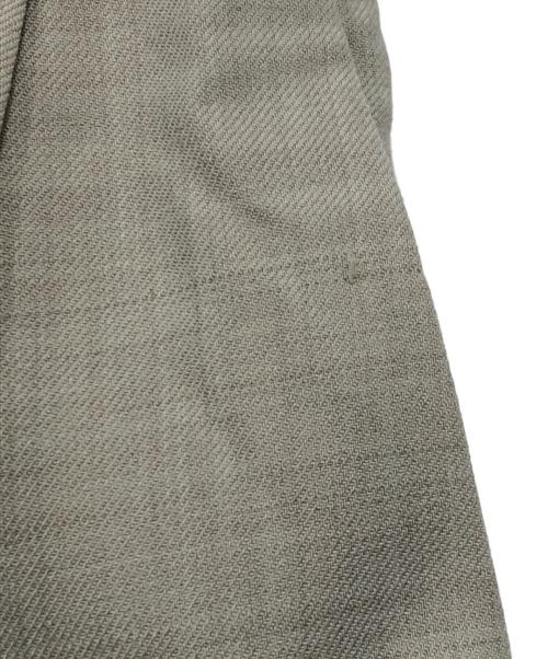 TODAYFUL（トゥデイフル）TODAYFUL (トゥデイフル) Highwaist Tuck Trousers/タックパンツ/ハイウエストパンツ ベージュ サイズ:36の古着・服飾アイテム