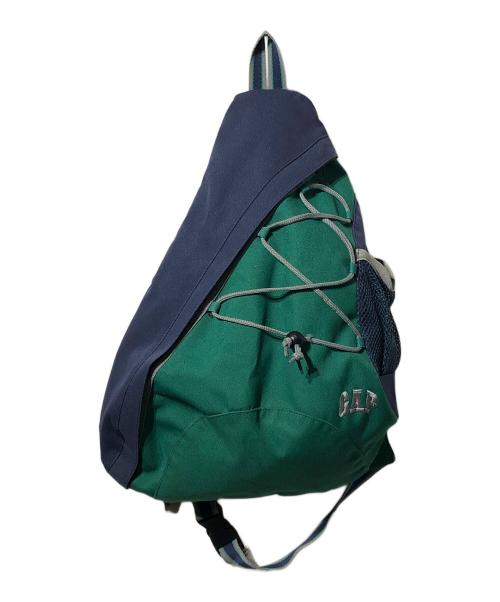 OLD GAP（オールドギャップ）OLD GAP (オールドギャップ) 00'sスリングバッグ ネイビー×グリーンの古着・服飾アイテム