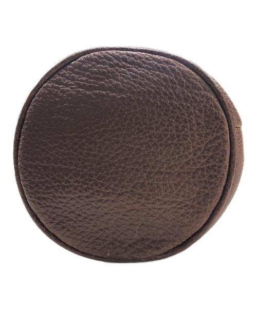 POLO RALPH LAUREN（ポロ・ラルフローレン）POLO RALPH LAUREN (ポロ・ラルフローレン) 巾着型ドロストバッグ ブラウンの古着・服飾アイテム