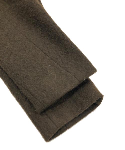 OHOTORO（オオトロ）OHOTORO (オオトロ) シャギーステンカラーコート ブラウン サイズ:表記なしの古着・服飾アイテム