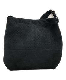 UNITED ARROWS×mnng（ユナイテッドアローズ×モノノグ）の古着「別注パンチングショルダーバッグ」｜ブラック