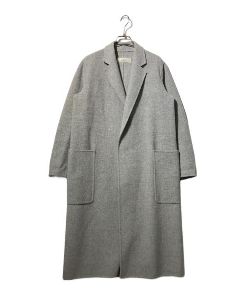 CYCLAS（シクラス）CYCLAS (シクラス) ウールブレンドリバーコート グレー サイズ:34の古着・服飾アイテム