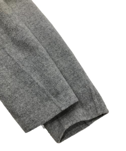 CYCLAS（シクラス）CYCLAS (シクラス) ウールブレンドリバーコート グレー サイズ:34の古着・服飾アイテム