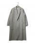 CYCLAS（シクラス）の古着「ウールブレンドリバーコート」｜グレー