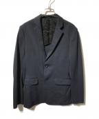 theoryセオリー）の古着「CLINTON MOSS STITCH ジャケット/テーラードジャケット」｜ネイビー
