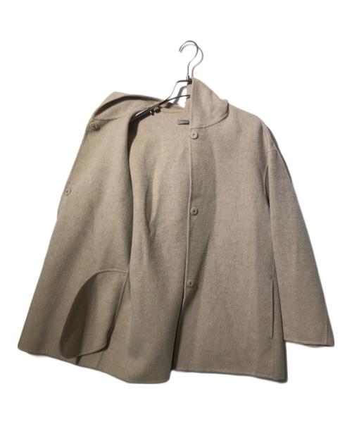 theory luxe（セオリーリュクス）theory luxe (セオリーリュクス) カシミヤブレンドフーディージャケット ベージュ サイズ:38の古着・服飾アイテム