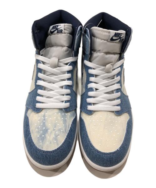 NIKE（ナイキ）NIKE (ナイキ) Air Jordan 1 High OG ブルー×ホワイト サイズ:28 未使用品の古着・服飾アイテム