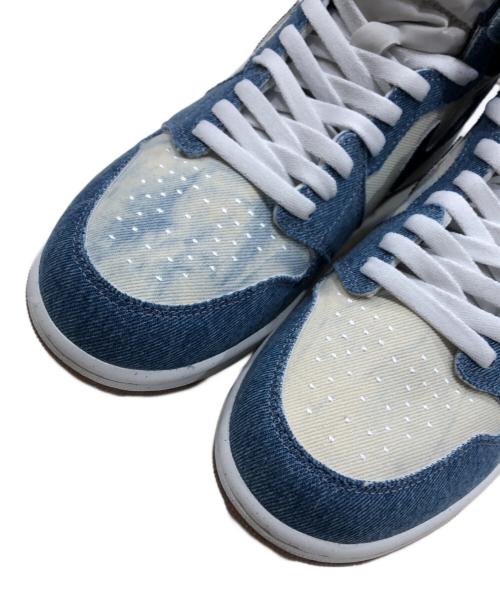 NIKE（ナイキ）NIKE (ナイキ) Air Jordan 1 High OG ブルー×ホワイト サイズ:28 未使用品の古着・服飾アイテム