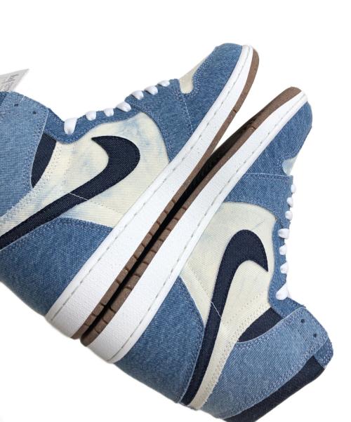 NIKE（ナイキ）NIKE (ナイキ) Air Jordan 1 High OG ブルー×ホワイト サイズ:28 未使用品の古着・服飾アイテム