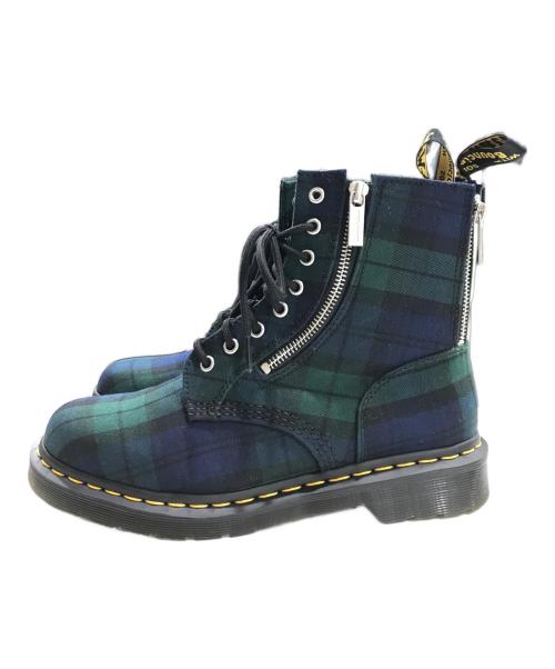 Dr.Martens（ドクターマーチン）Dr.Martens (ドクターマーチン) CORE APPLIQUE 1460 ZIPブーツ マルチカラー サイズ:UK8の古着・服飾アイテム