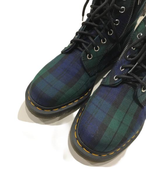 Dr.Martens（ドクターマーチン）Dr.Martens (ドクターマーチン) CORE APPLIQUE 1460 ZIPブーツ マルチカラー サイズ:UK8の古着・服飾アイテム