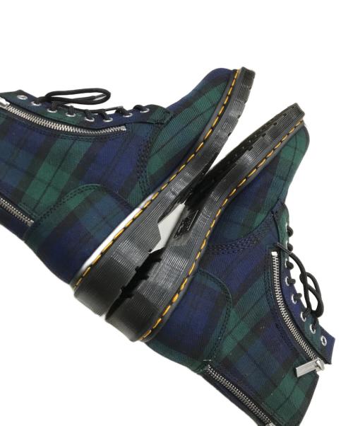 Dr.Martens（ドクターマーチン）Dr.Martens (ドクターマーチン) CORE APPLIQUE 1460 ZIPブーツ マルチカラー サイズ:UK8の古着・服飾アイテム