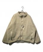 DEUXIEME CLASSEドゥーズィエム クラス）の古着「ボアブルゾン」｜ベージュ