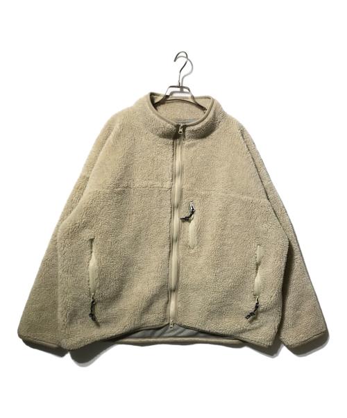 DEUXIEME CLASSE（ドゥーズィエム クラス）Deuxieme Classe (ドゥーズィエム クラス) ボアブルゾン ベージュ サイズ:Ｆの古着・服飾アイテム