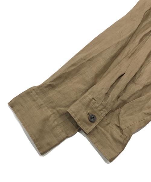 FRAMeWORK（フレームワーク）FRAMeWORK (フレームワーク) ラミースタンドブルゾン/ハイネックブルゾン ブラウン サイズ:不明の古着・服飾アイテム