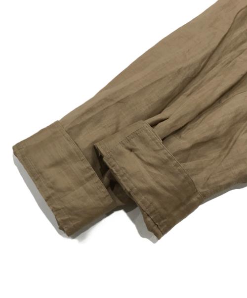 FRAMeWORK（フレームワーク）FRAMeWORK (フレームワーク) ラミースタンドブルゾン/ハイネックブルゾン ブラウン サイズ:不明の古着・服飾アイテム