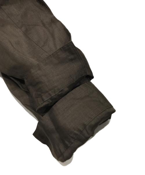 FRAMeWORK（フレームワーク）FRAMeWORK (フレームワーク) ラミースタンドブルゾン 2/シースルージャケット ブラウン サイズ:表記なしの古着・服飾アイテム