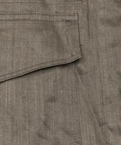 FRAMeWORK（フレームワーク）FRAMeWORK (フレームワーク) ラミースタンドブルゾン 2/シースルージャケット ブラウン サイズ:表記なしの古着・服飾アイテム