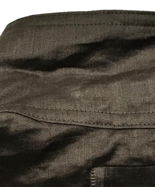 FRAMeWORK（フレームワーク）FRAMeWORK (フレームワーク) ラミースタンドブルゾン 2/シースルージャケット ブラウン サイズ:表記なしの古着・服飾アイテム