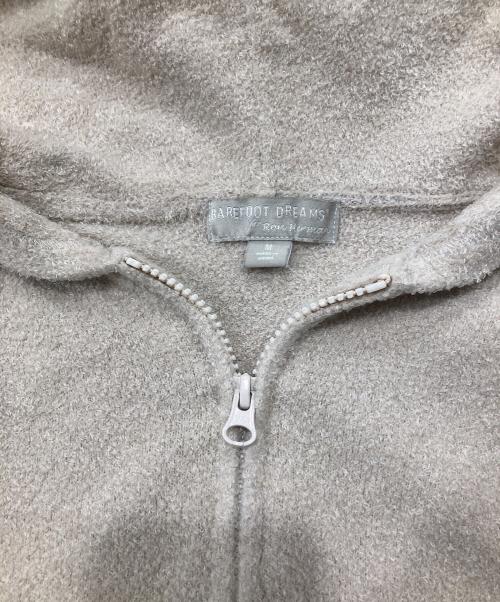 barefoot dreams（ベアフットドリームス）BAREFOOT DREAMS (ベアフットドリームス) Ron Herman (ロンハーマン) パイルジップパーカー アイボリー サイズ:Ｍの古着・服飾アイテム
