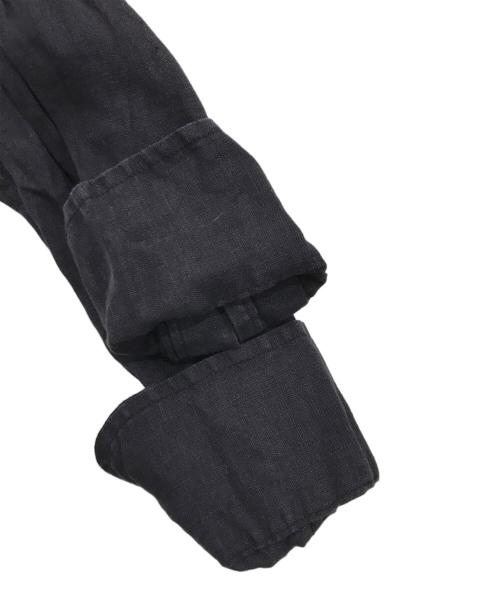 Frank&Eileen（フランクアンドアイリーン）Frank&Eileen (フランクアンドアイリーン) Ron Herman (ロンハーマン) 別注 Eileenリネンシャツ/開襟シャツ ネイビー サイズ:XSの古着・服飾アイテム